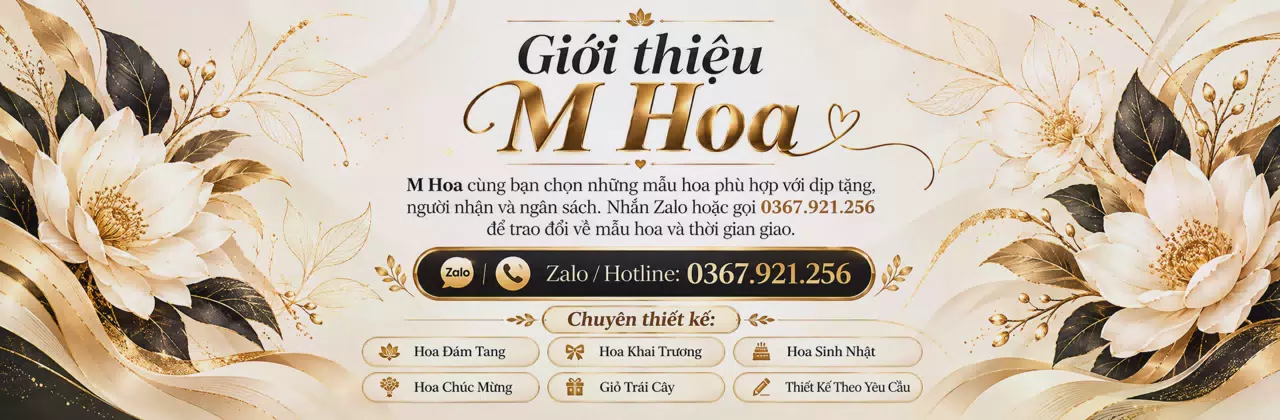 Ảnh bìa Shop hoa tươi Long Mỹ - Tư vấn hoa theo từng dịp